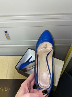 Туфли Nando Muzi синий лак 41