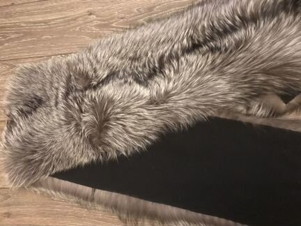 Накидка палантин из чернобурки