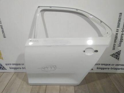 Дверь задняя левая Шкода Рапид Skoda Rapid