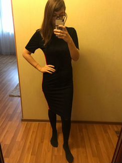 Платье черное