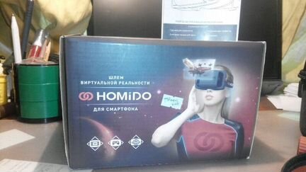 Шлем виртуальной реальности homido новый