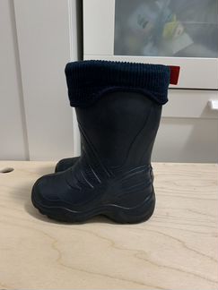 Резиновые сапожки с флисовым чулком