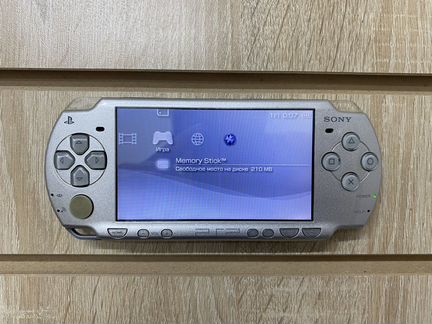 Sony PSP слим серая, 190 игр, доставка, гарантия