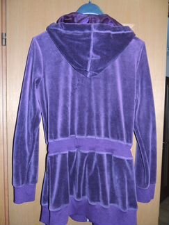 Кофта велюровая на молнии