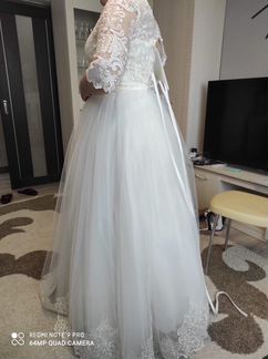 Свадебное платье новое 50-52