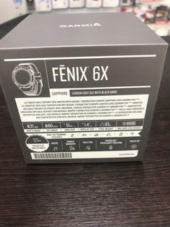 Умные часы Garmin Fenix 6X Sapphire DLC