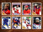 Хоккейные карточки Матвея Мичкова