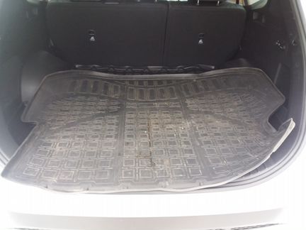 Коврик в багажник для Санта Фе