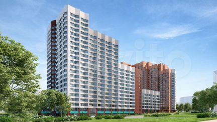 2-к квартира, 56.1 м², 16/18 эт.