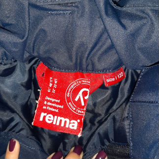 Брюки Reima р. 122 холодная осень/теплая зима