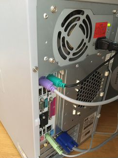 HP системный блок + монитор + клавиатура +