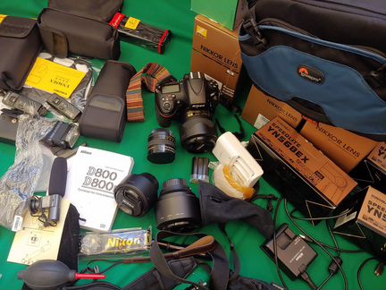 Nikon D800 85mm 50mm 28mm Комплект Студия