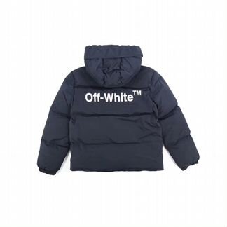 Пуховик off white