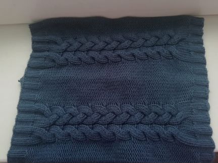 Снуд / шарф красный и синий М от Alessandr Manzoni