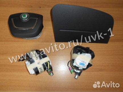 Комплект системы безопасности srs Skoda Fabia