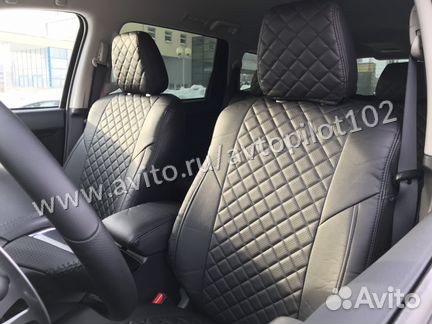 Чехлы на сиденья для Mitsubishi Pajero Sport 2018г
