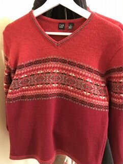 Свитер из овечьей шерсти GAP винтаж