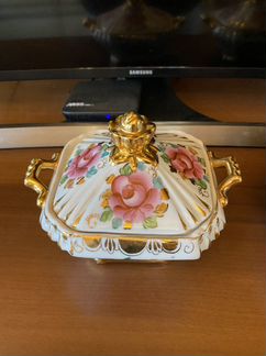 Розовая Гжель