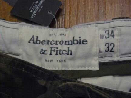 Штаны Abercrombie&Fitch камуфляж