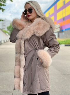 Парка с мехом