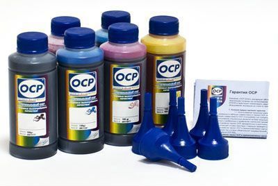 Набор чернил OCP для 6-ти цветных принтеров epson