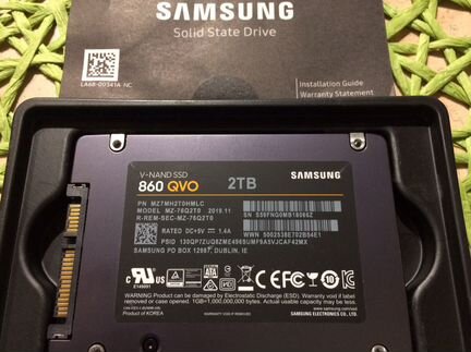 Samsung 860 QVO ssd 2tb