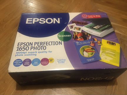 Сканер Epson Perfection 1650 photo