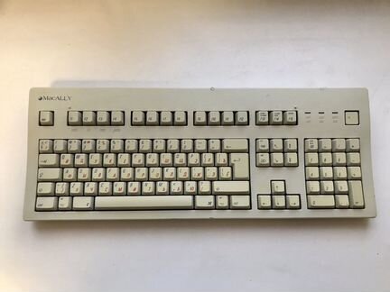 Винтажная Клава Macally MK-105X для Apple