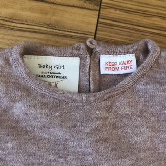 Свитер Zara новый, 9-12 м