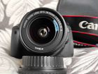 Зеркальный фотоаппарат canon eos 650d объявление продам