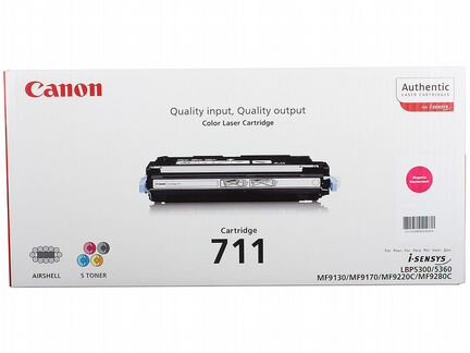 Оригинальный картридж Canon 711M