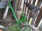Велосипед зеленый 1500 руб