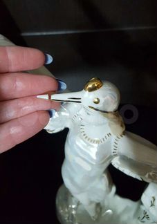 Статуэтка Балерина-Аист. Фарфор дфз Вербилки