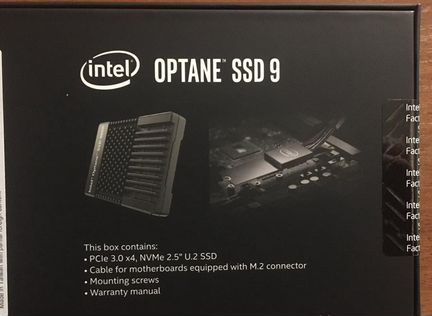 Жесткий диск SSD накопитель intel Optane 905P