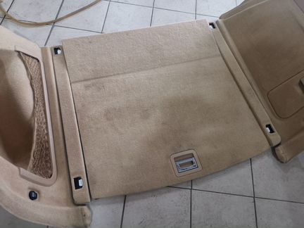 Porsche cayenne 958 обшивки багажника бежевые