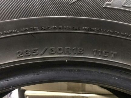 Dunlop SP Winter ICE 01 285/60R18 4шт б.у