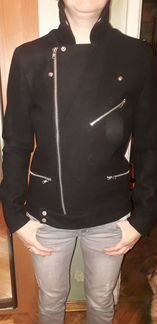 Куртка-френч из шерсти на молнии