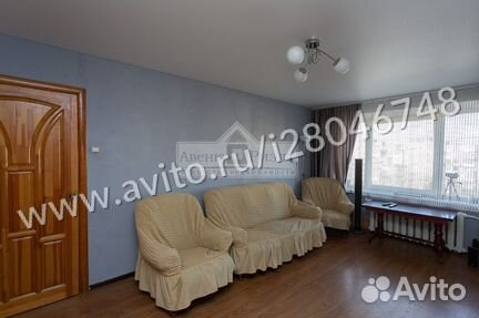 3-к квартира, 60 м², 9/10 эт.