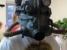 Косплей Fallout 3 t45b шлем Братства стали