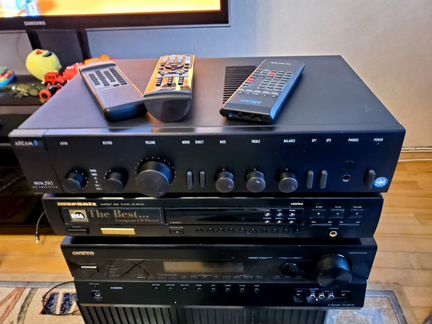 Комплект техники усилитель и cd +bоnus ресивер