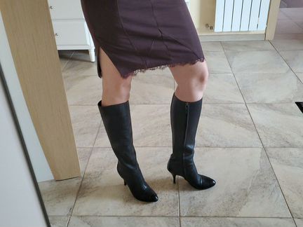 Осенние сапоги Salvatore Ferragamo оригинал