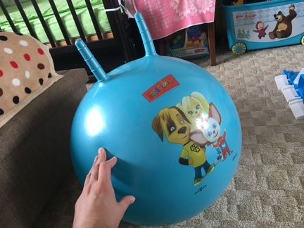 Ортопедический шар для игр