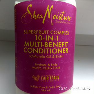 Shea Moisture 10 - in - 1 multi- benefit condition