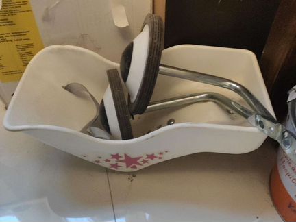 Колеса и люлька для куклы от велосипеда bitwin