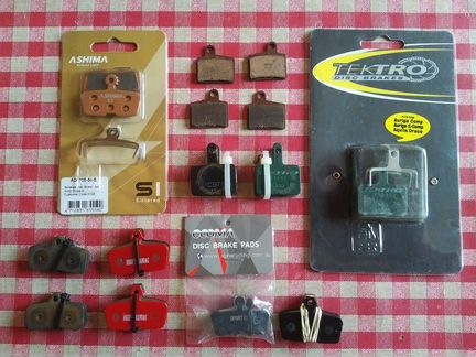 Колодки для тормозов Tektro, Hayes, Shimano, Sram