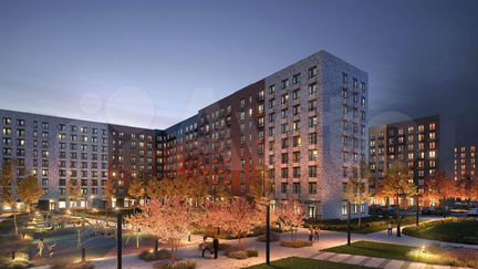 2-к квартира, 57 м², 1/9 эт.