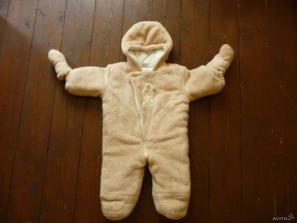 Комбинезон плюшевый осень весна
