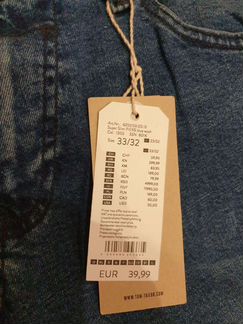 Джинсы tom tailor 33