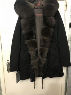 Куртка с натуральным мехом