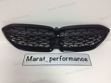 Решетка радиатора BMW G20 M340 Shadow line